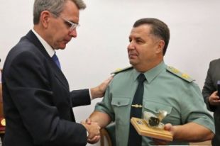 Степан Полторак и Джеффри Пайетт