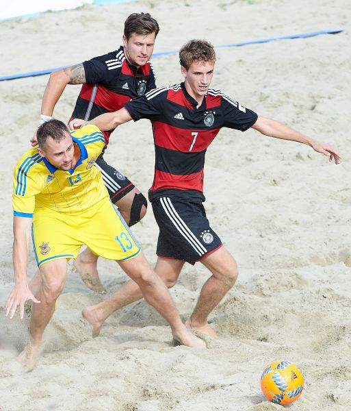 Украинцев опекали часто по двое игроков сборной Германии