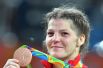 Екатерина Букина завоевала бронзовую медаль в соревнованиях по вольной борьбе среди женщин в весовой категории до 75 кг.