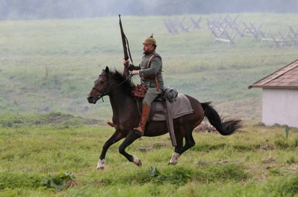 После двухлетнего перерыва на поле «Гумбинненского сражения» вернулась конница.