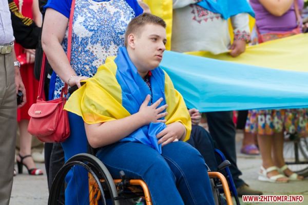 Приятно видеть, что люди с ограниченными возможностями тоже придают особое значение этому празднику