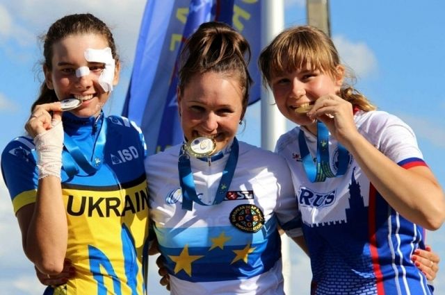 Калининградка Алиса Бондарева стала чемпионкой Европы по велоспорту.