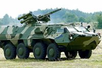 Украинский БТР