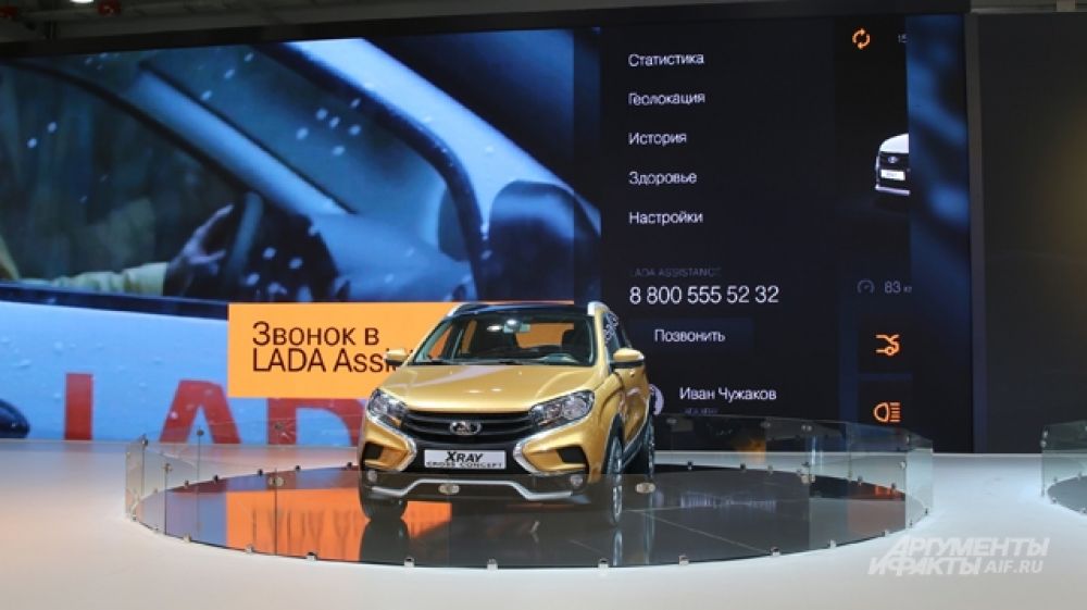 Презентация телематической платформы Lada Connect.