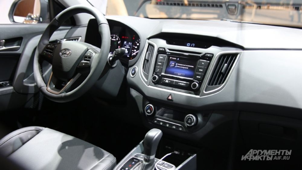 Интерьер Hyundai Creta.