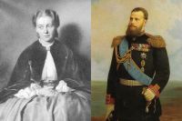 Избранницей великого князя стала любимая фрейлина его матери, императрицы Марии Александровны – Александра Жуковская. 
