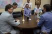Министр молодежи и спорта решил лично поздравить сборную Украины по пляжному футболу
