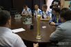 Роман Панчев, Максим Войток и Евгений Рябчук познакомились с министром
