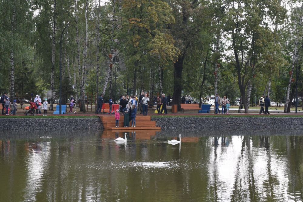 В День города открыли обновленный парк Урицкого