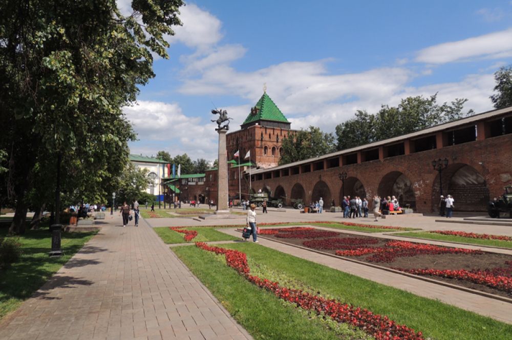 Нижний Новгород (Нижегородский кремль и Нижегородская ярмарка)
