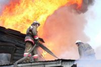 Больше всего пожаров происходит в частных домах.