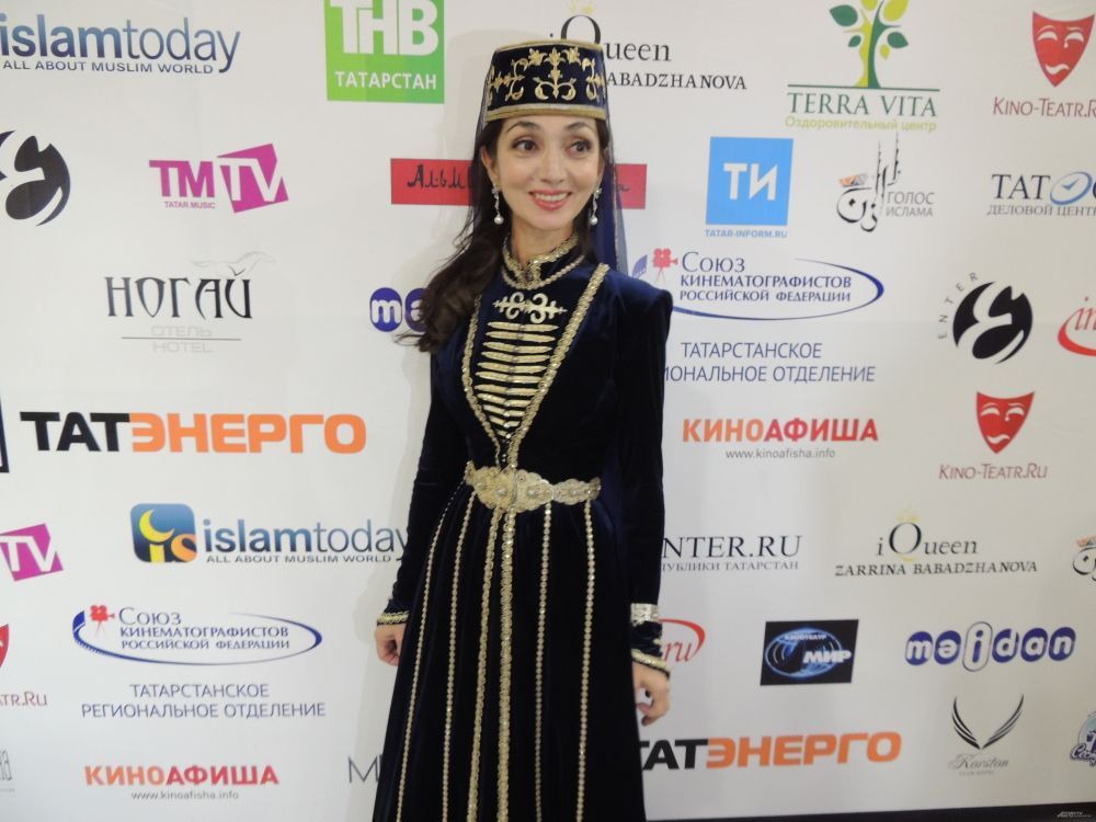 Гостья фестиваля из Ингушетии Тамара Индиева.
