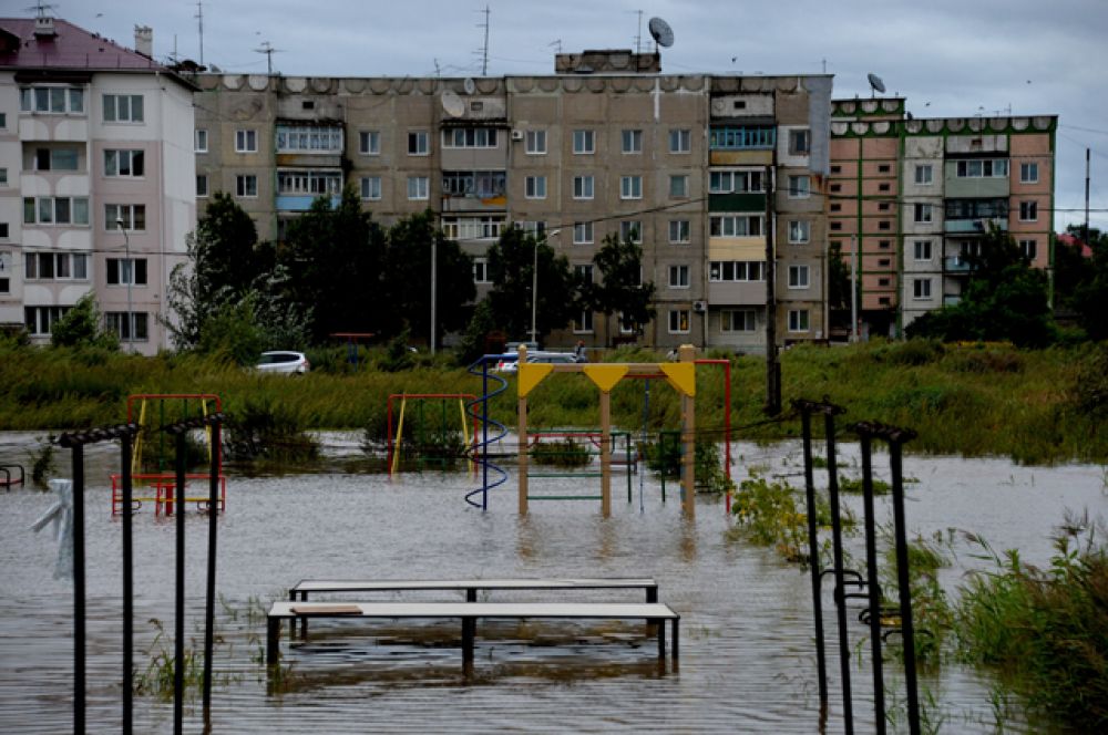 В десяти районах Приморского края остаются подтопленными более трех тысяч жилых домов.