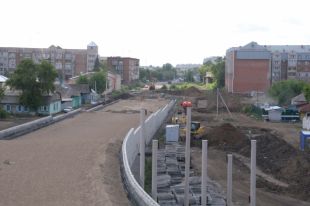 В Омске продолжают развитие дорожно-транспортной сети.