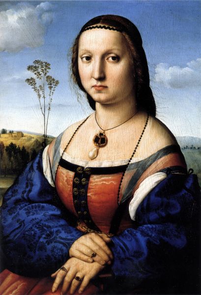 «Портрет Маддалены Дони», 1504-1507.