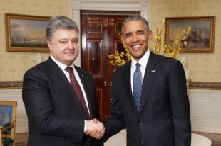 Петр Порошенко и Барак Обама
