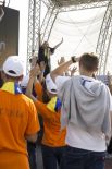 Во время подсчета голосов на сцену выходили разные исполнители