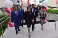 Губернатор Югры участвовала в открытии нового корпуса Междуреченской средней школы.