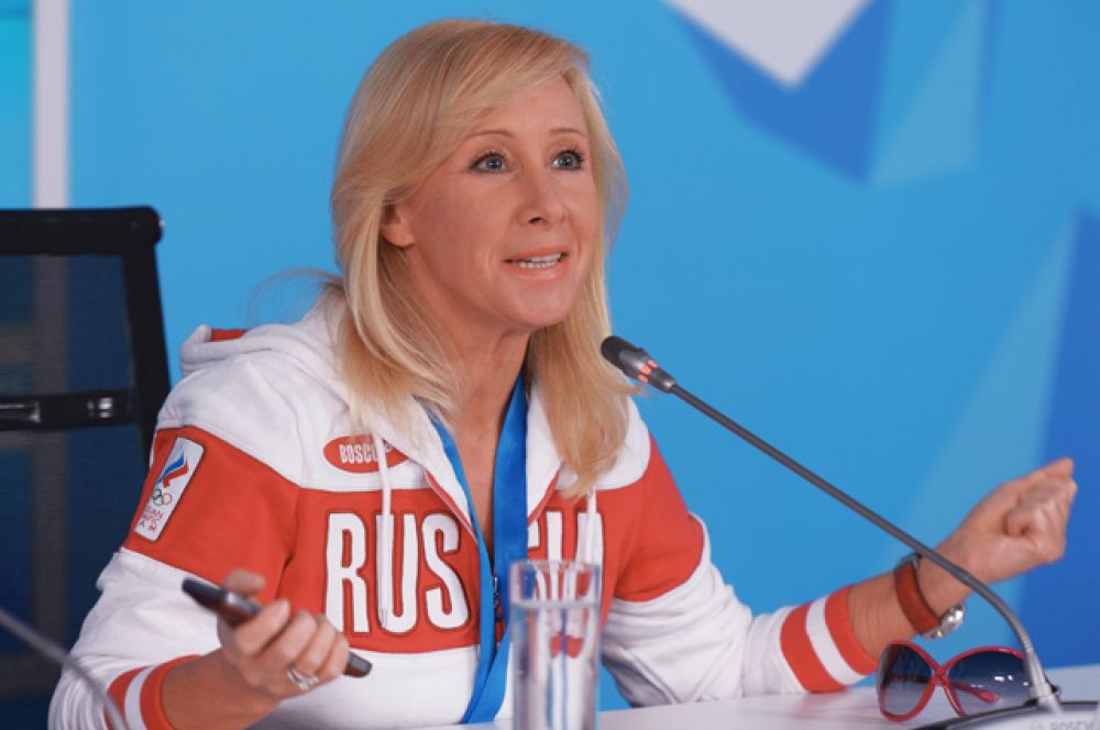 Телеведущая Оксана Пушкина.