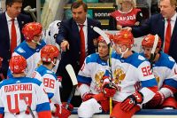 Сборная России по хоккею на Кубке мира.