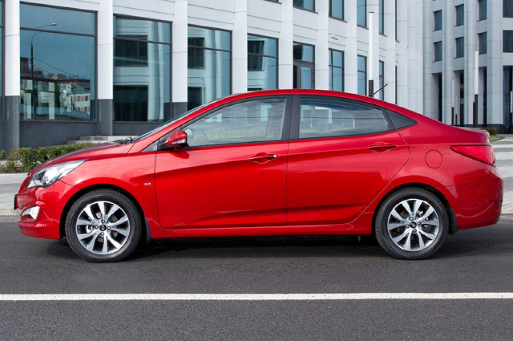8 место: Hyundai Solaris