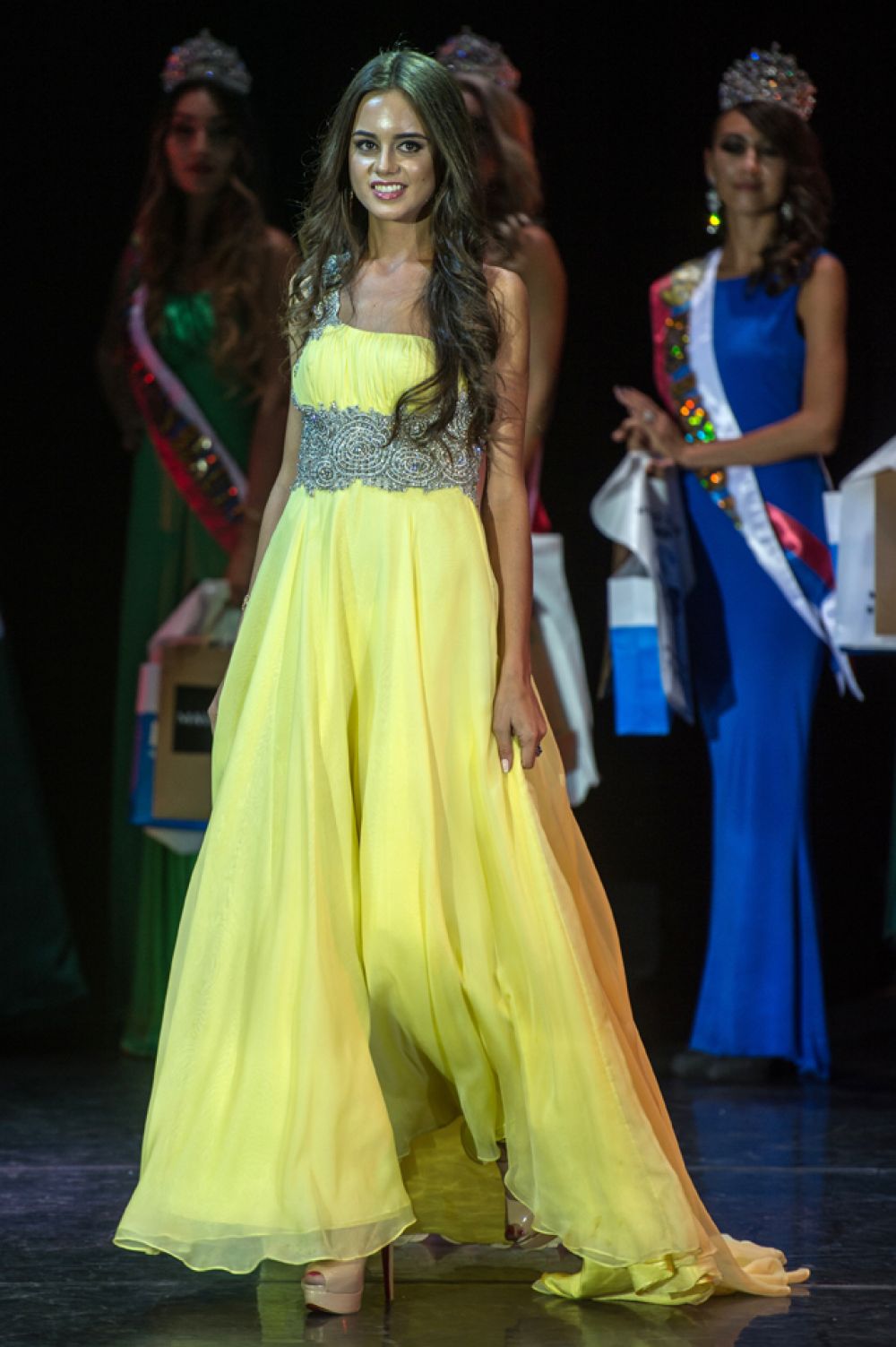 Победительница Всероссийского конкурса красоты Miss World Russian Beauty Кристина Адамсон.