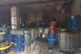 Подпольная нефтебаза