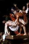 Для церкви Кьеза Нуово Караваджо создал шедевр «Положение во гроб» (1603), который будут копировать многие художники от Рубенса до Сезанна.