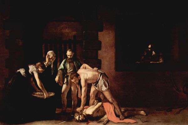 По заказу магистра мальтийского ордена Караваджо написал «Усекновение главы Иоанна Крестителя» (1608). Это единственная картина, подписанная художником.
