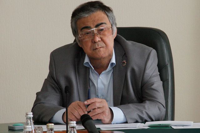Губернатор области Аман Тулеев