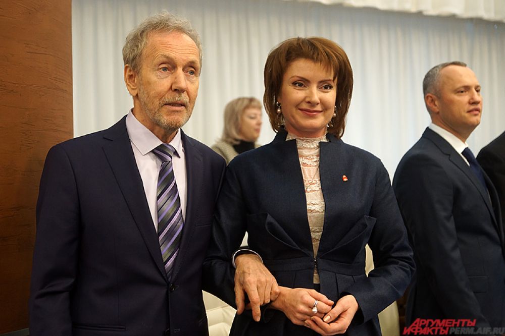 Валерий Трапезников и Дарья Эйсфельд.