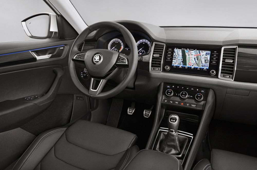 Интереьер Skoda Kodiaq