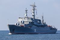 Учебный корабль «Смольный» вернулся в Балтийск после трехмесячного похода.