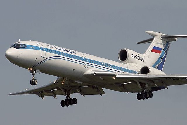 Ту-154М авиакомпании «Сибирь», идентичный разбившемуся.