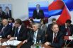 Заседание фракции «Единой России» перед началом первого заседания Государственной Думы РФ нового созыва.
