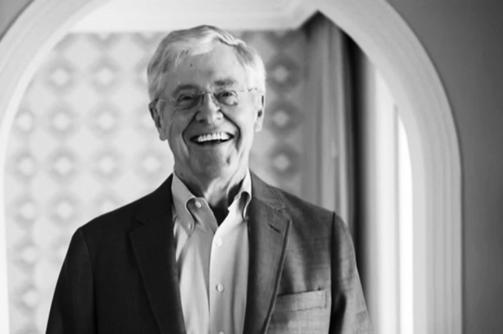 Капитал Чарльза Коха из Koch Industries в 42 млрд долларов обеспечил ему седьмую строчку в списке богатейших людей Америки.