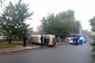 На месте ДТП