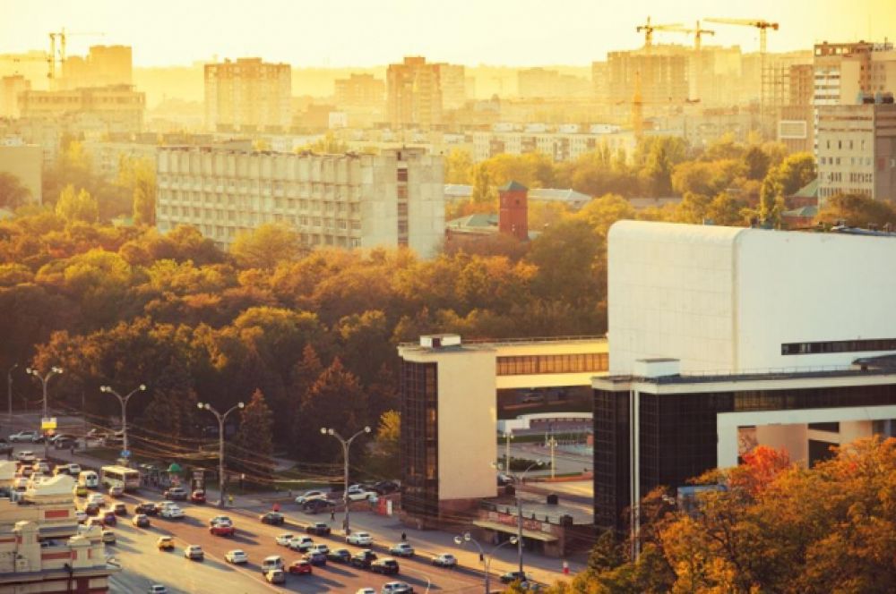 «Трактор» драмтеатра на осенней «ниве».