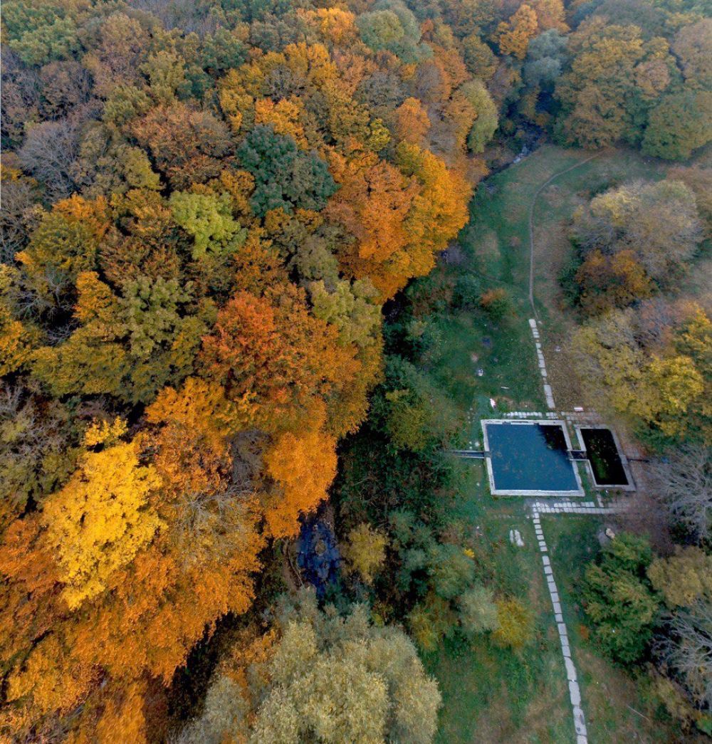 Ставрополь осень. Ставрополь осенью. Осень вид сверху Ставрополь. Парк Генерала Жадова.