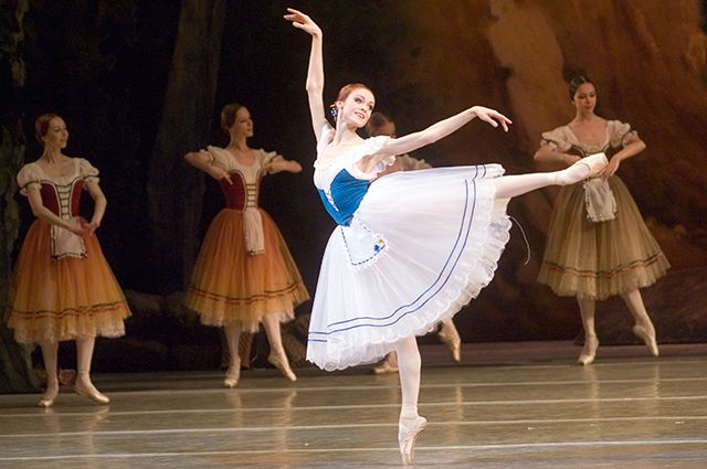 Ульяна Лопаткина в балете «Жизель».