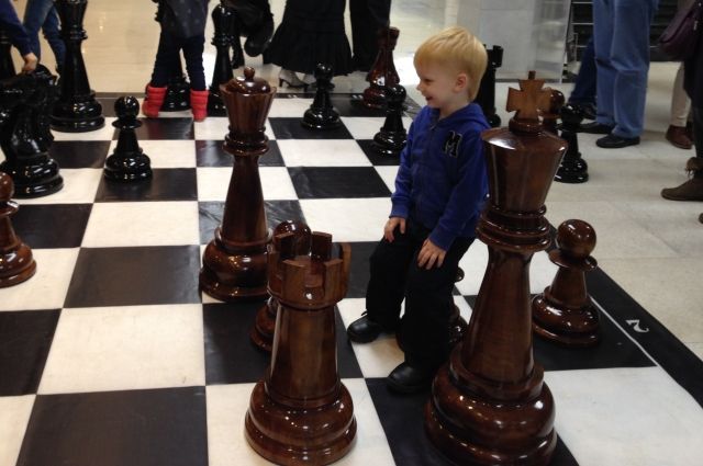 На открытии шахматных суперфиналов 