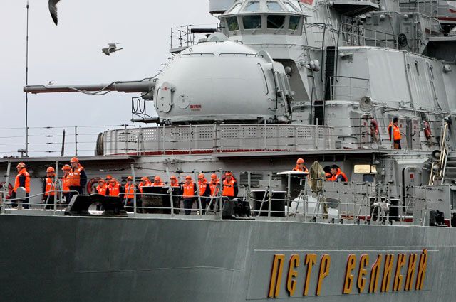 Тяжелый атомный ракетный крейсер «Петр Великий».