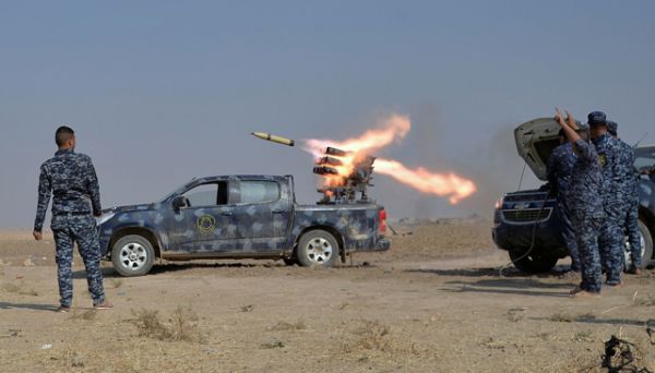 Международная коалиция расположена в 60 километров к югу от Мосула в городе Кайяра, который был освобождён от ИГИЛ летом.
