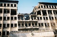Руины здания Министерства внутренних дел СРЮ.