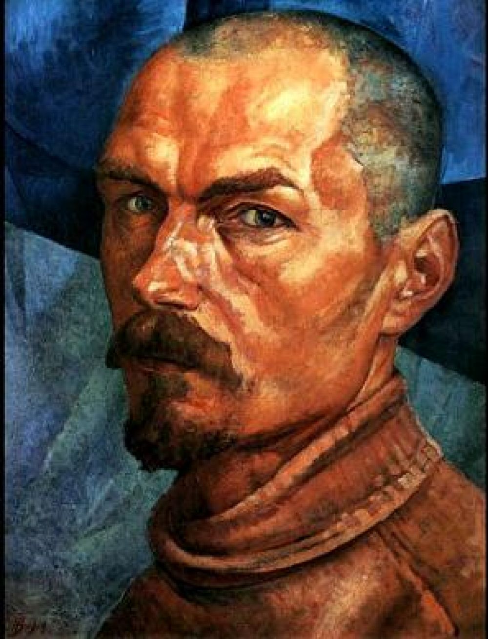 Петров-Водкин, Автопортрет, 1918.