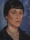 «Портрет Анны Ахматовой», 1922 год. Один из самых знаменитых портретов великой поэтессы.