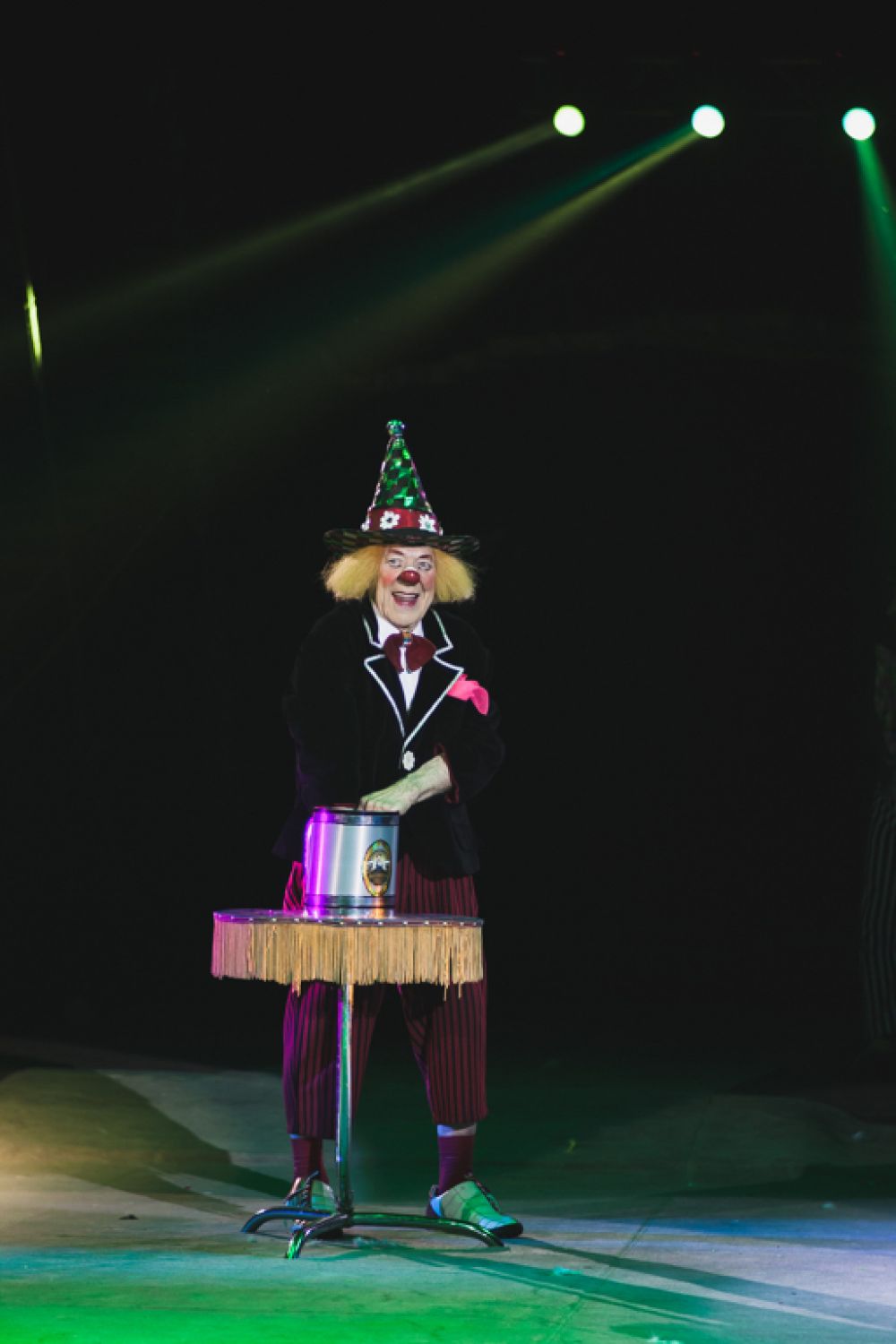 Знаменитый клоун Олег Попов в течение 26 лет жил в Германии. Однако продюсерам Вадиму Гаглоеву и Олегу Чеснокову удалось уговорить его вернуться на Родину. 