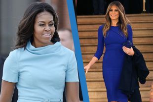 Мишель Обама и Мелания Трамп