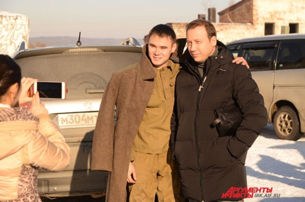 Георгий Дронов прилетел в Иркутск всего на один день.
