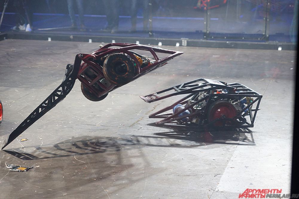 В результате ожесточённой битвы победу одержала подмосковная команда Solarbot.